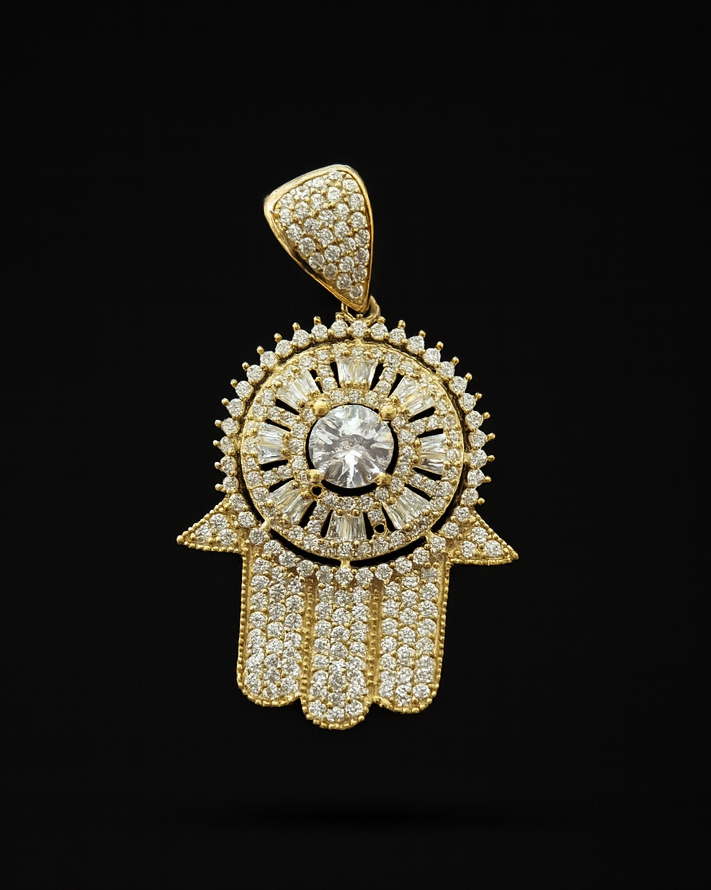 DIJE ORO 10KT CIRCONIA SUIZA